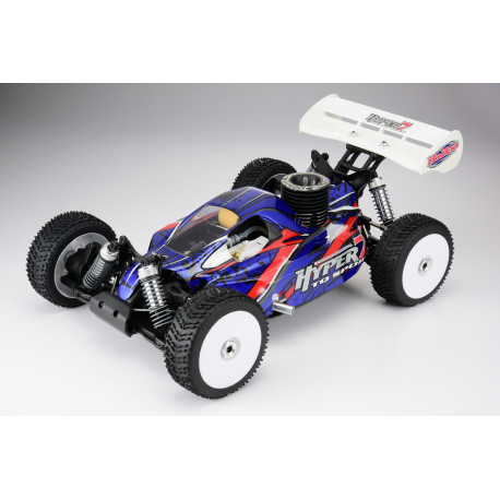 Hobao Hyper 7 TQ2F Bleu Mac .28 Turbo 2.4Ghz